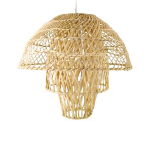 Viettimecraft - Trendy Rattan Jellyfish Pendant Lampshade Wholesale - handicraft - vietnam handicraft manufacturer supplier (1)