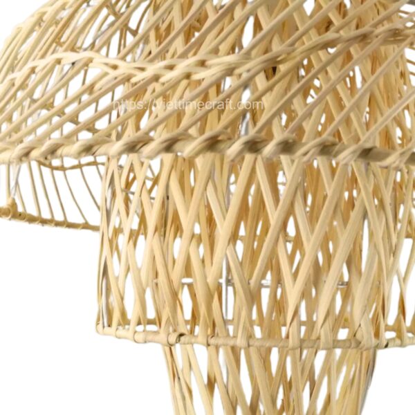 Viettimecraft - Trendy Rattan Jellyfish Pendant Lampshade Wholesale - handicraft - vietnam handicraft manufacturer supplier