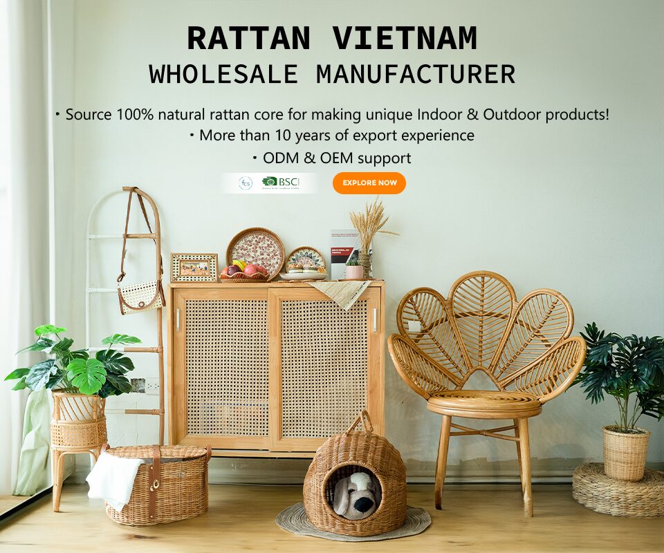 Rattan Product Wholesale Vietnam Handicraft