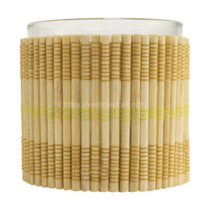 Hot trend Bamboo glass holder wholesale - vietnam handicraft supplier