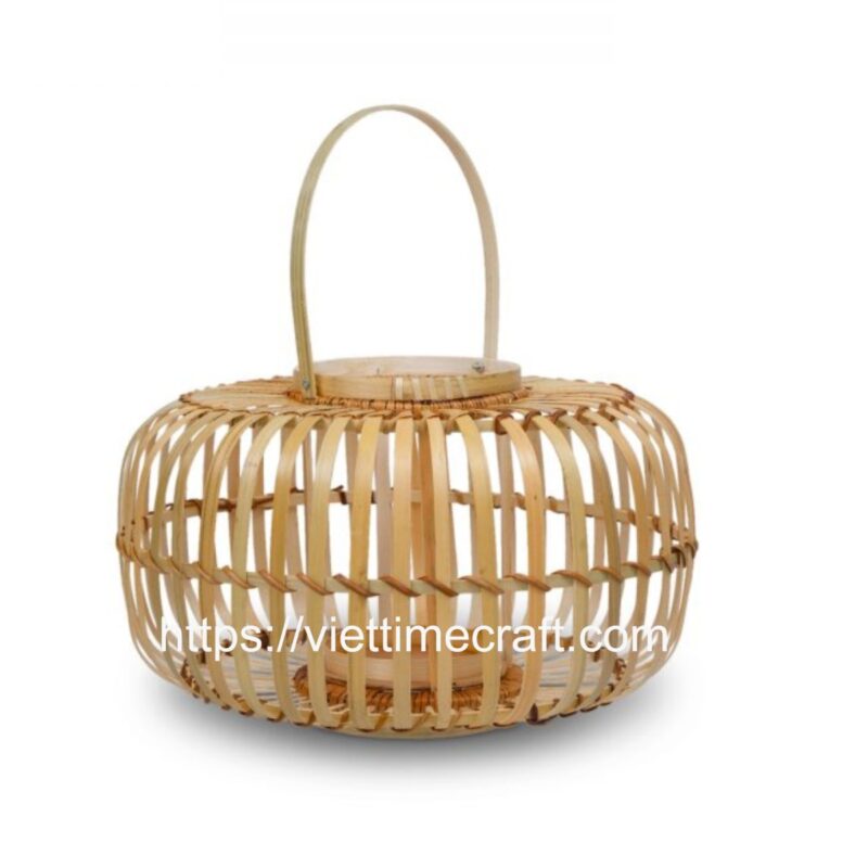 Bamboo-candles-lantern Viettimecraft - Basic Bamboo Candle Lantern Vietnam Wholesale - vietnam handicraft supplier