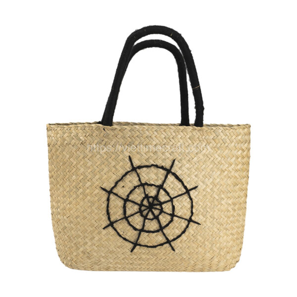 Viettimecraft - Monogram Seagrass Handbag Vietnam Wholesale - Vietnam Supplier