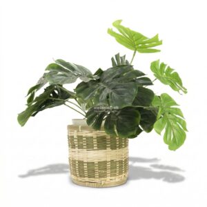 Wicker Bamboo Planter Vietnam Handicraft