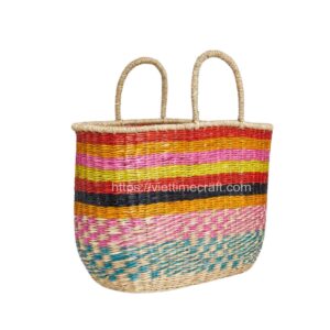 Hand woven handbag From Indochina.,JSC