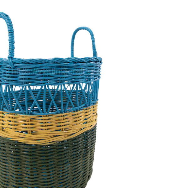 Viettimecraft - Colorful Rattan Basket Vietnam Wholesale