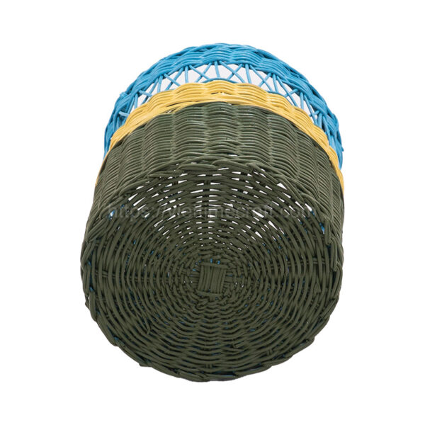 Viettimecraft - Colorful Rattan Basket Vietnam Wholesale