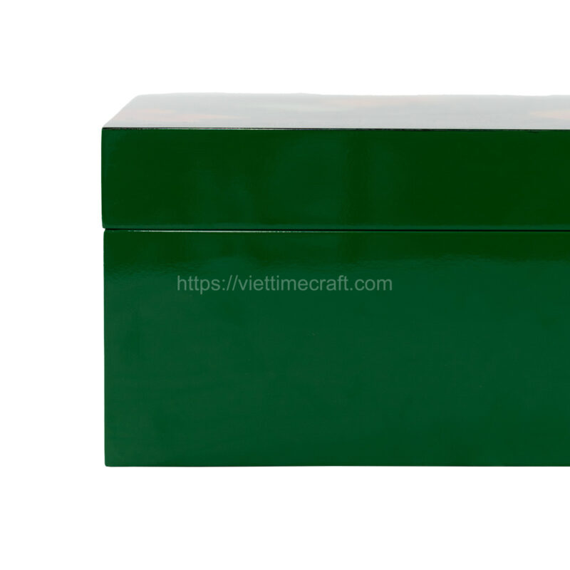 Tropical Pattern Trend Lacquer Box - SM0072