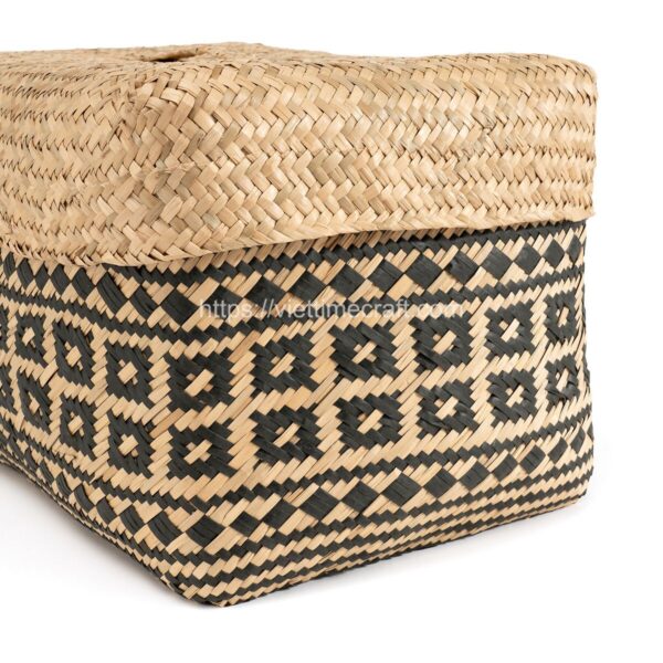 Viettimecraft - African Woven Seagrass Storage Basket Vietnam Wholesale
