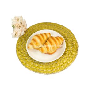 Yellow Hand Woven Seagrass Placemat Wholesale