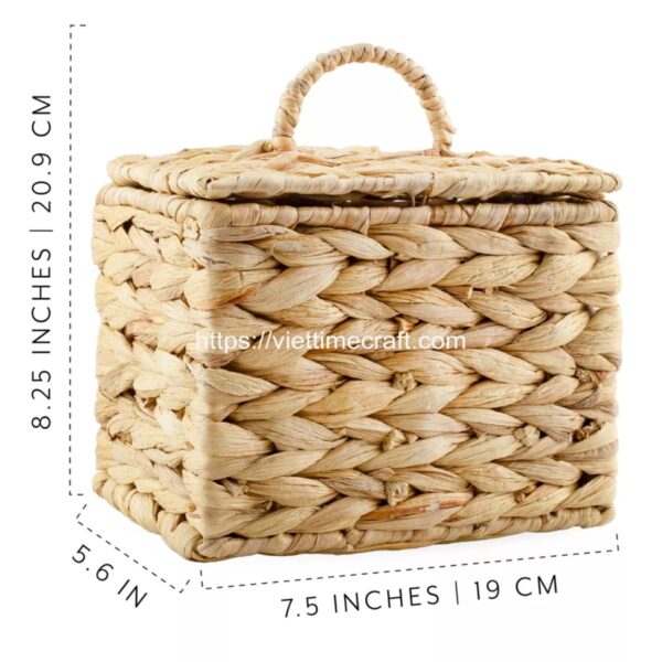 Woven Basket Storage Box Viettimecraft Factory