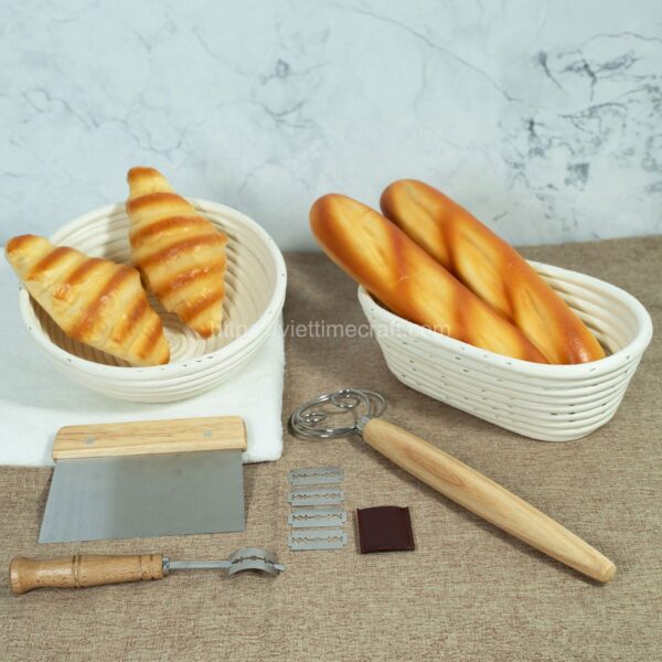 Rattan Banneton Brotform Proofing Bread Basket