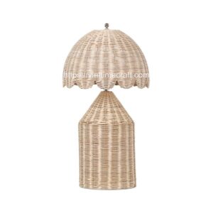 Scalloped Table Lamp Home Decoration Wholesale