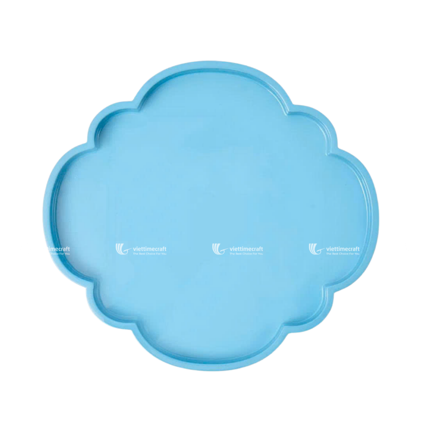 Blue Sky Lacquer Tray I Viettimecraft