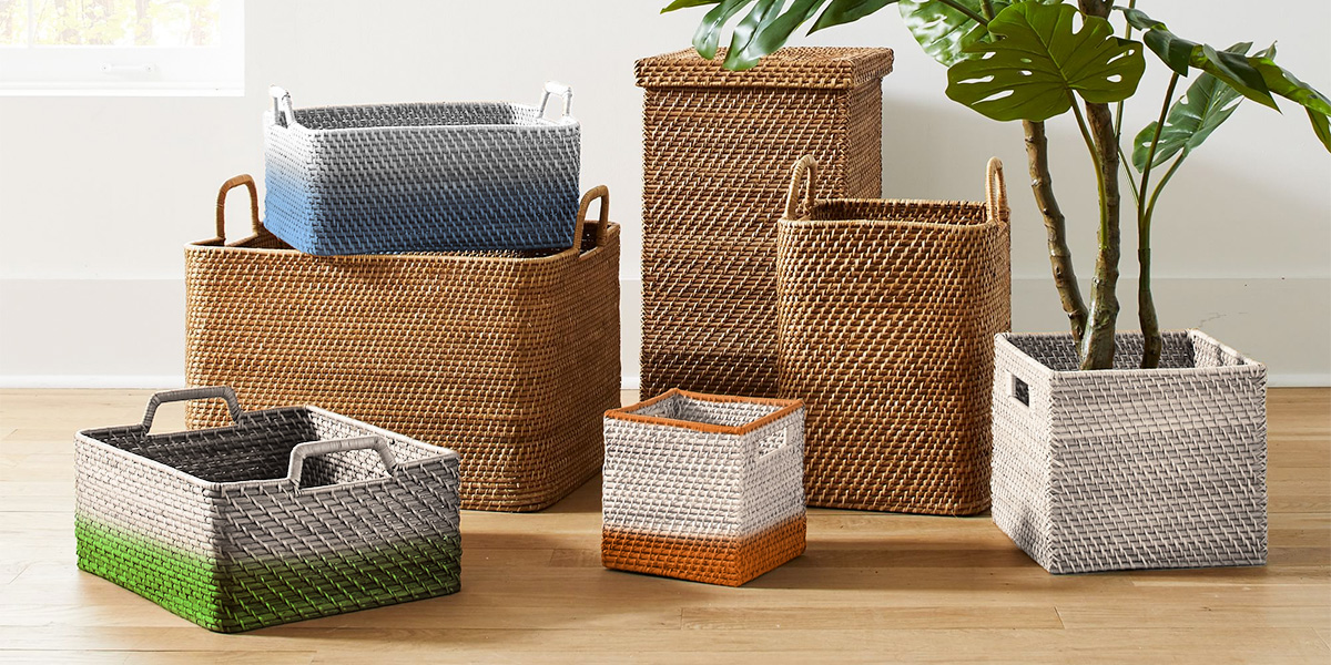 Rattan Storage Basket Viettimecraft Manufacturer Wholesale