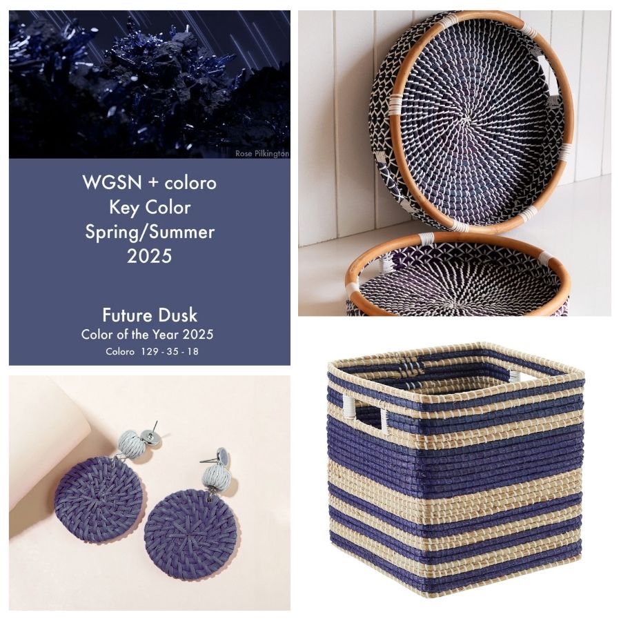 Viettimecraft 2025 color trends - Future Dusk - HOW TO COMBINE TRENDING COLORS FOR HANDMADE PRODUCTS