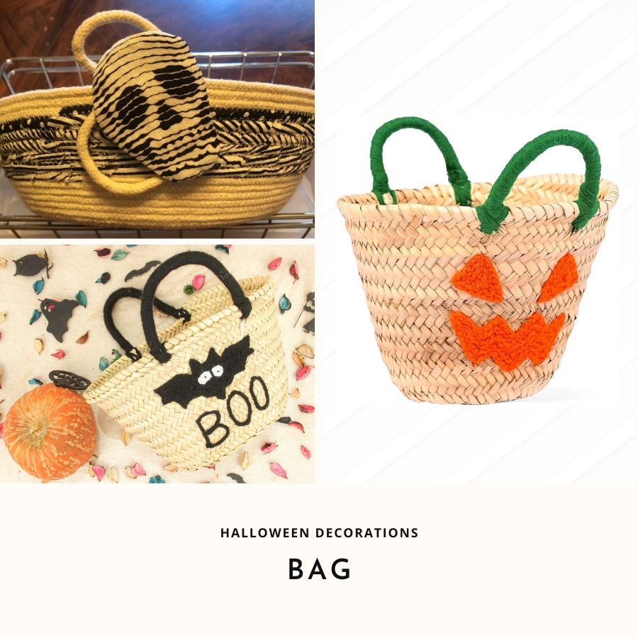 TOP 5 Halloween Symbols: Halloween decorations with handmade items - Bag