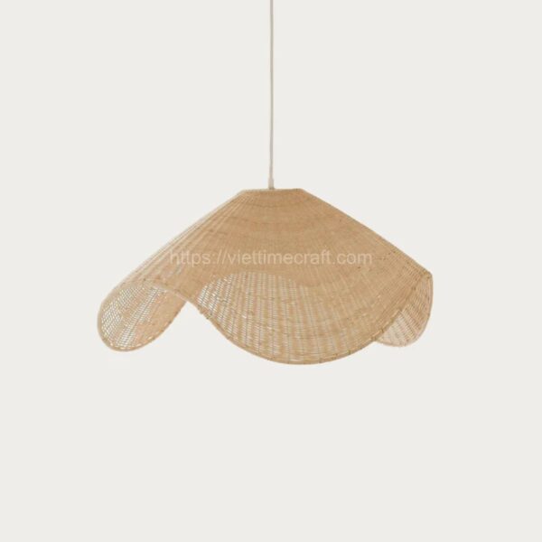 Elegant Rattan Lampshade Pendant Light for room, home, hotel, restaurant,... vibe cozy, elegant, warm,...