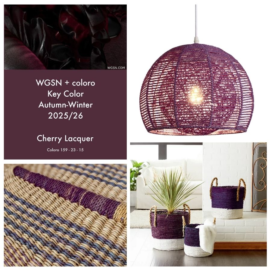 Viettimecraft 2025 color trends - Cherry Lacquer - HOW TO COMBINE TRENDING COLORS FOR HANDMADE PRODUCTS