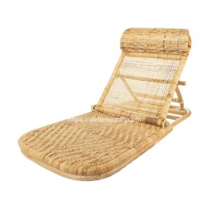 Rattan Beach Lounger Viettimecraft Factory