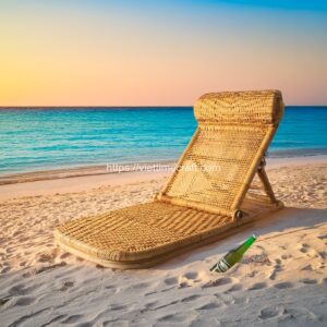 Rattan Beach Lounger Viettimecraft Factory