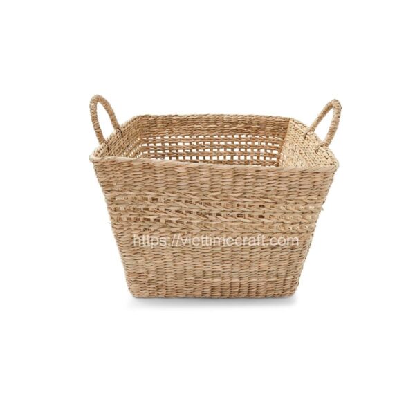 Eco Friendly Seagrass Basket Wholesale - Viettimecraft Factory