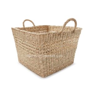 Eco Friendly Seagrass Basket Wholesale - Viettimecraft Factory