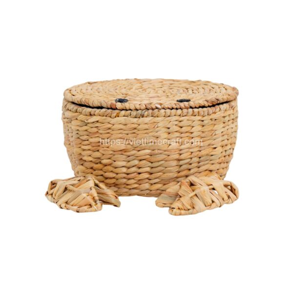 Water Hyacinth Storage Basket Crab Design