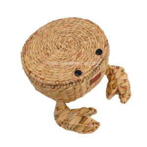 Water Hyacinth Storage Basket Crab Design