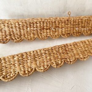 Water Hyacinth Window Pelmet, Window Cover, Natural Valance From Water Hyacinth, Natural Pelmet Decor, Natural Window Curtain Cover