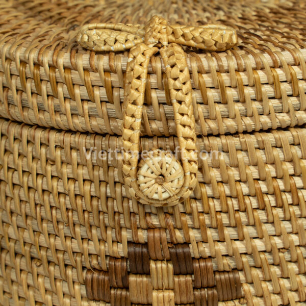 natural rattan shoulder bag or backpack