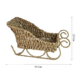 Seagrass Sleigh For Christmas Holiday Viettimecraft