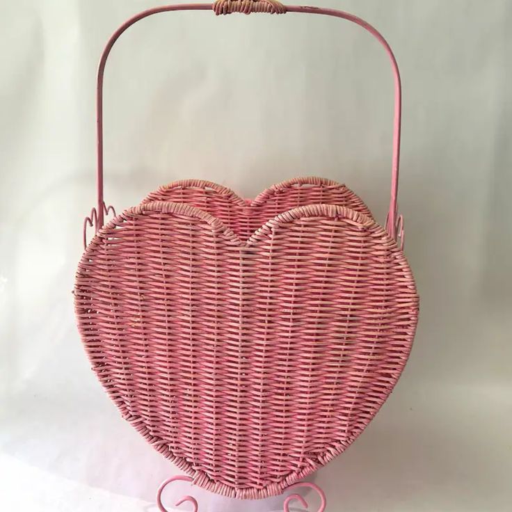 Valentine storage basket