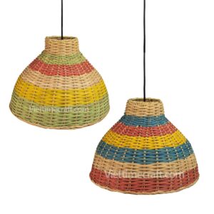 rattan lampshade, pendant light, ceiling lampshade