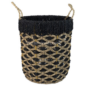 Viettiemcraft Set of 3 Seagrass storage basket