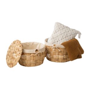 Water Hyacinth Basket From Viettimecraft