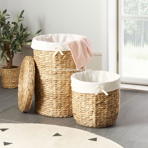 Water hyacinth storage basket Viettimecraft