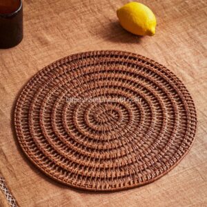 Rattan Placemat Handwoven Viettimecraft Wholesale