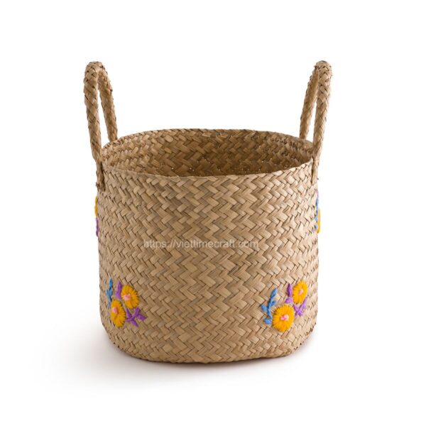 Seagrass Storage Basket Viettimecraft Wholesale