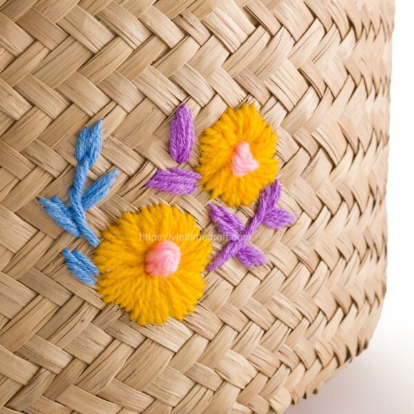 Seagrass Storage Basket Viettimecraft Wholesale