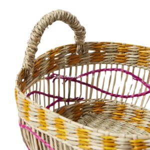 Seagrass Storage Basket Viettimecraft Manufacturer