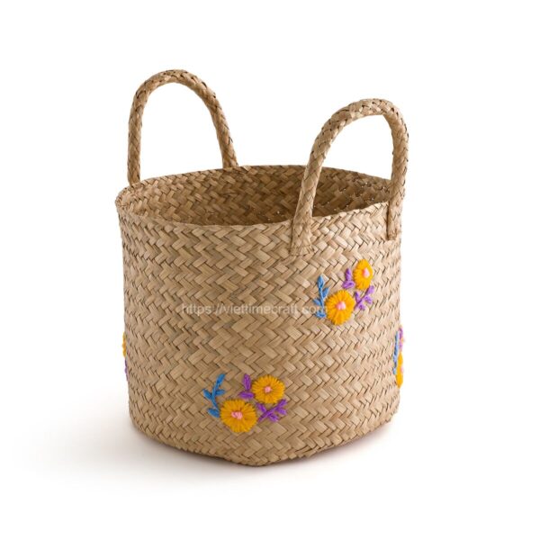 Seagrass Storage Basket Viettimecraft Wholesale