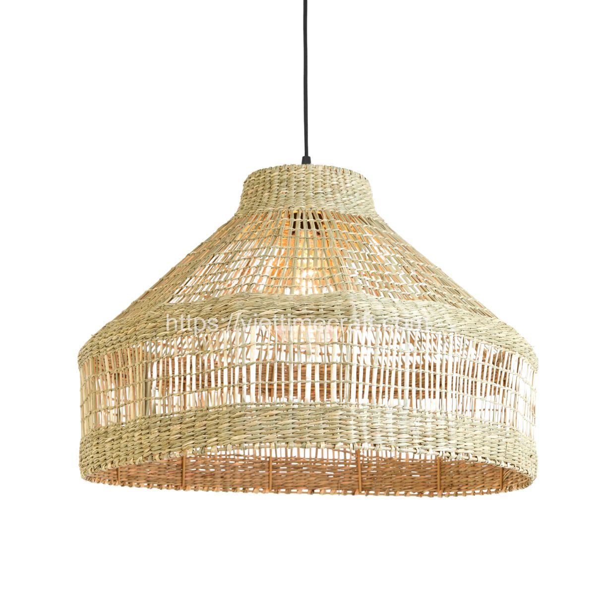 Seagrass Lampshade, Pendant Light For Home Decoration Viettimecraft Factory