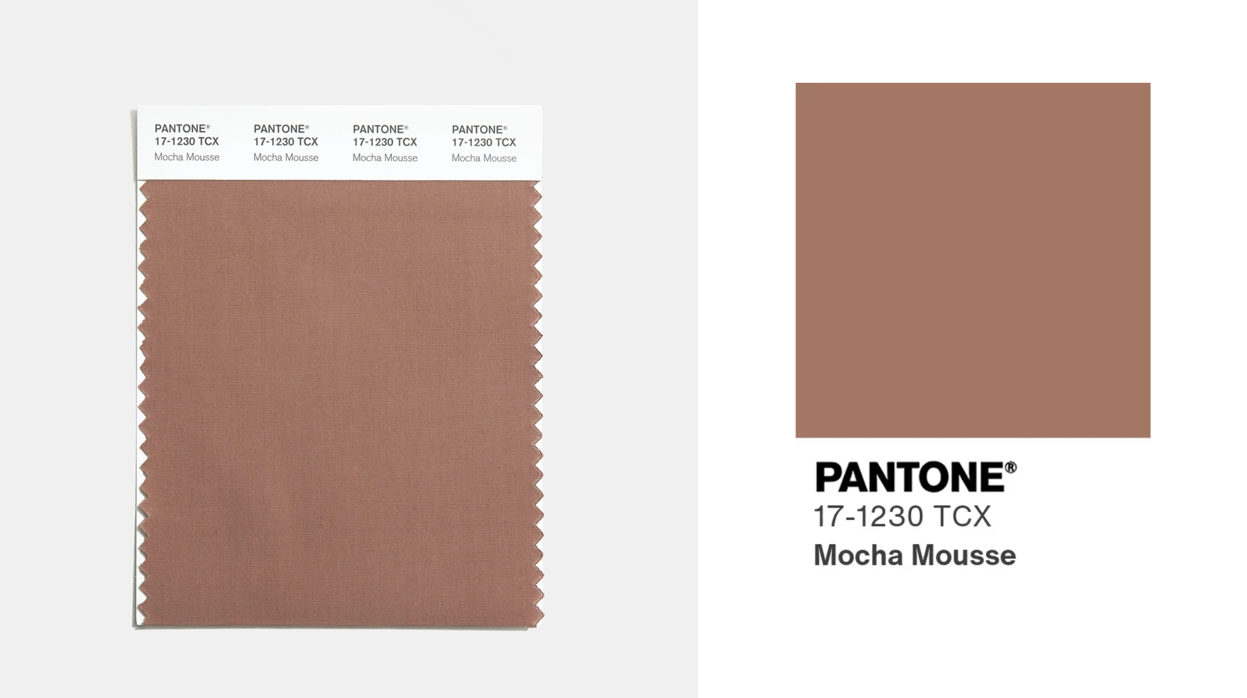 Pantone of the year 2025 - Mocha mousse in Handicraft