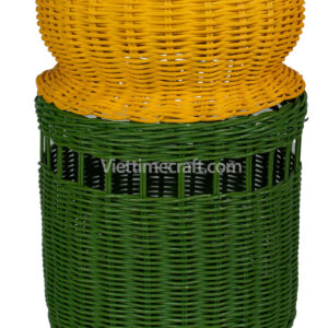 Wicker Rattan Mosque Dome Lampion