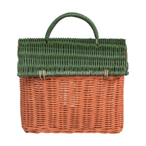 house shape rattan bag - toy or gift for kids