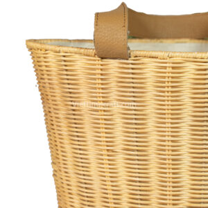 rattan hand bag or carry bag