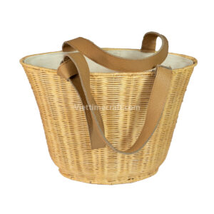 rattan hand bag or carry bag