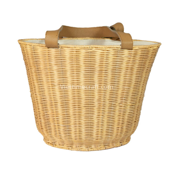 rattan hand bag or carry bag