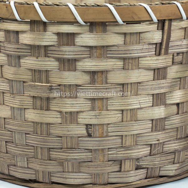 Weaving Bamboo Box With Lid Viettimecraft