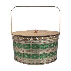 Weaving Bamboo Box With Lid Viettimecraft